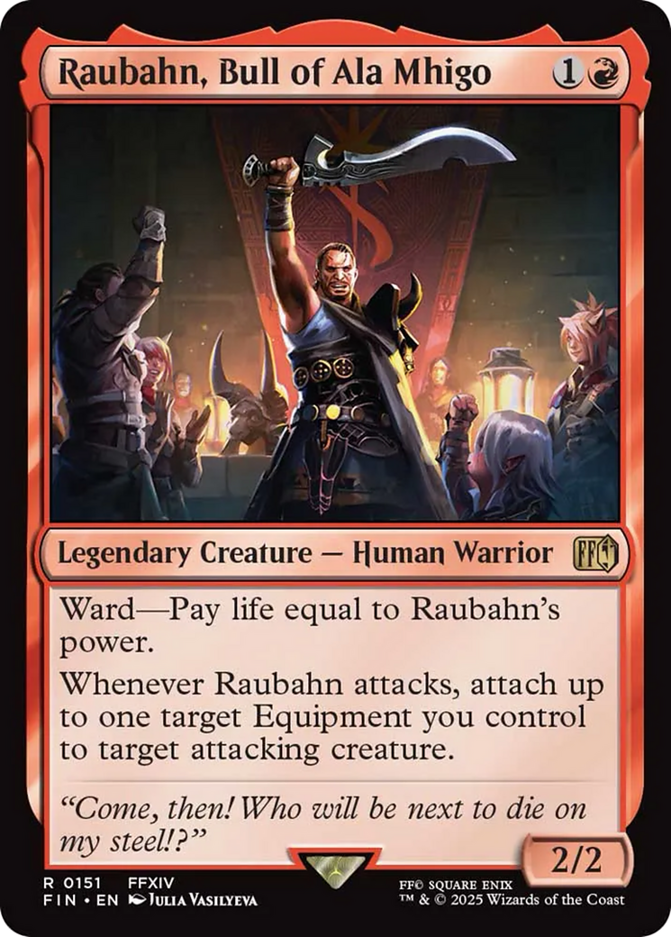 Raubahn, Bull of Ala Mhigo [FINAL FANTASY] | Black Swamp Games