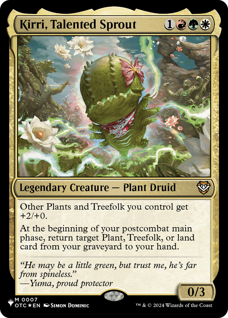 Kirri, Talented Sprout (OTC) [The List] | Black Swamp Games