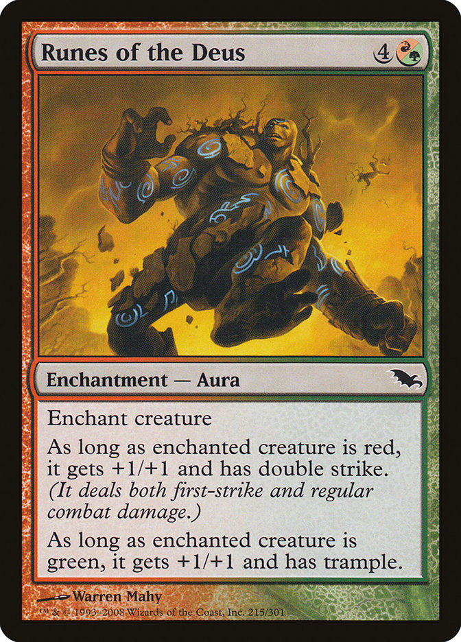 Runes of the Deus [Shadowmoor] | Black Swamp Games