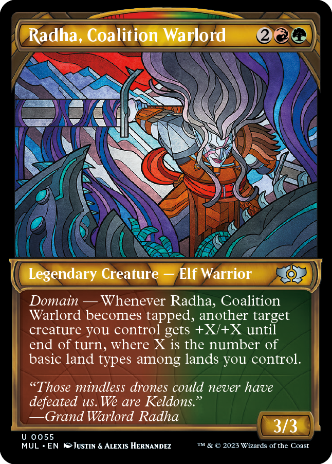 Radha, Coalition Warlord [Multiverse Legends] | Black Swamp Games