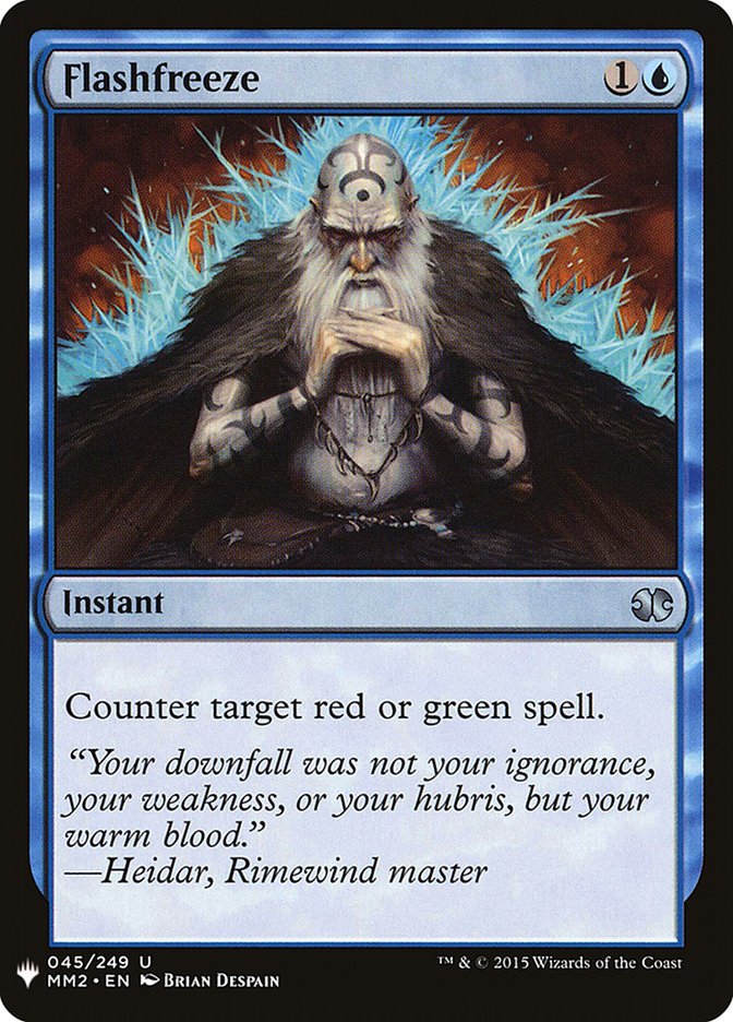 Flashfreeze [Mystery Booster] | Black Swamp Games