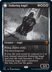 Enduring Angel // Angelic Enforcer [Innistrad: Double Feature] | Black Swamp Games