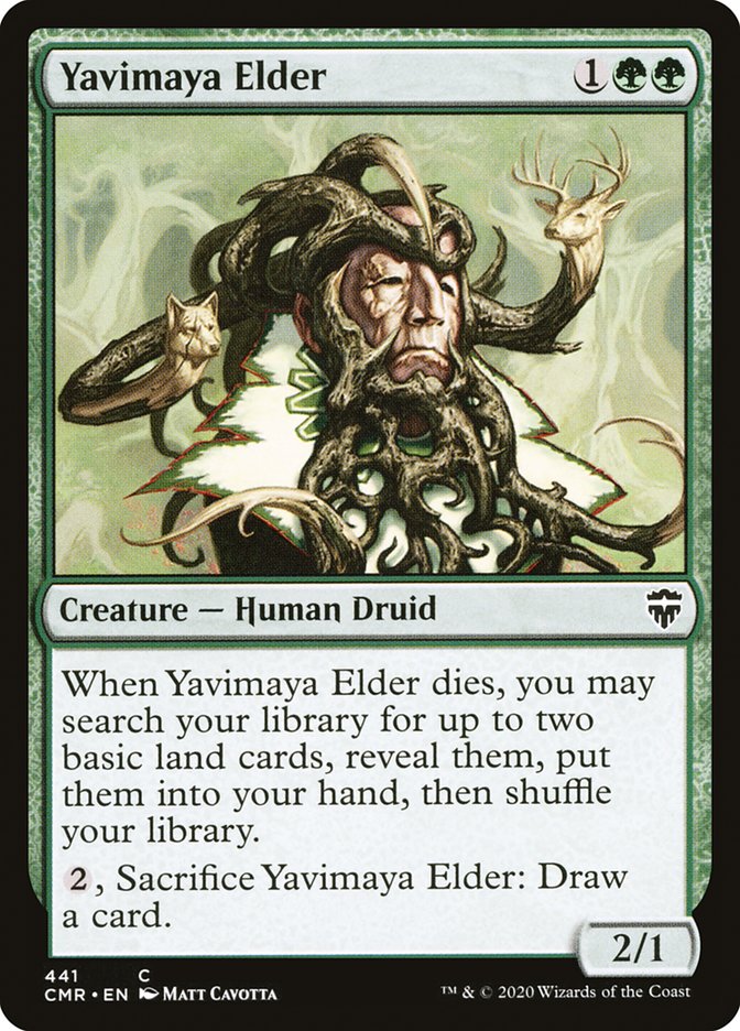 Yavimaya Elder [Commander Legends] | Black Swamp Games