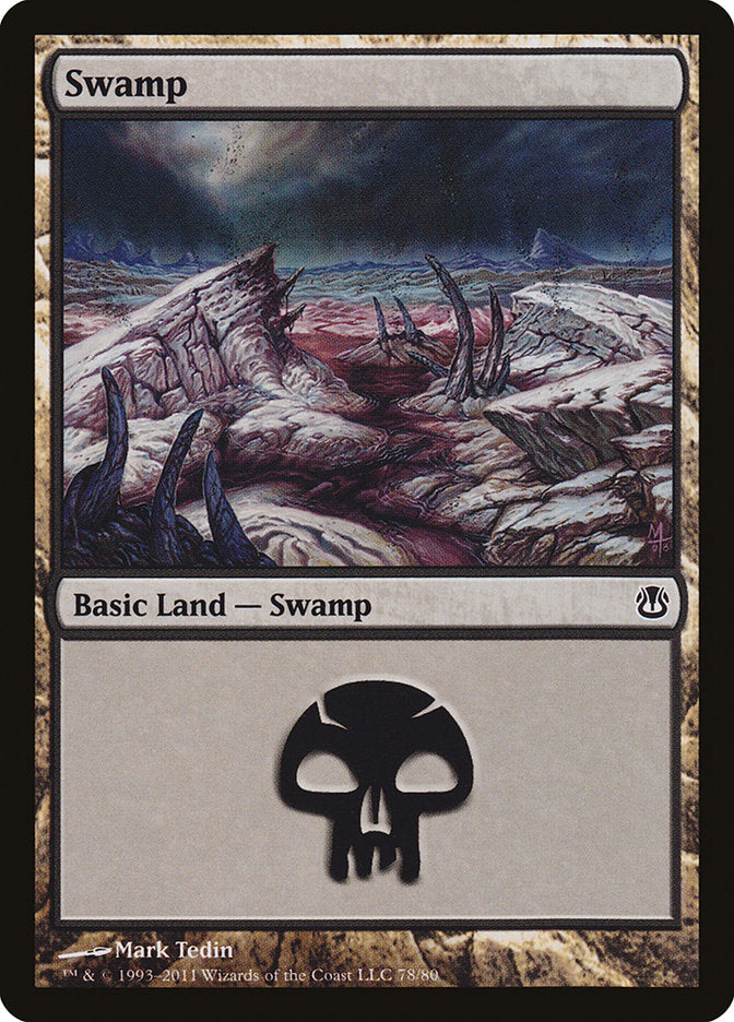 Swamp (78) [Duel Decks: Ajani vs. Nicol Bolas] | Black Swamp Games