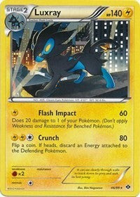 Luxray (46/99) (Theme Deck Exclusive) [Black & White: Next Destinies] | Black Swamp Games