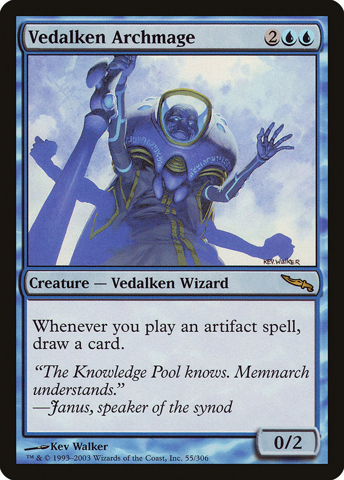 Vedalken Archmage [Mirrodin] | Black Swamp Games