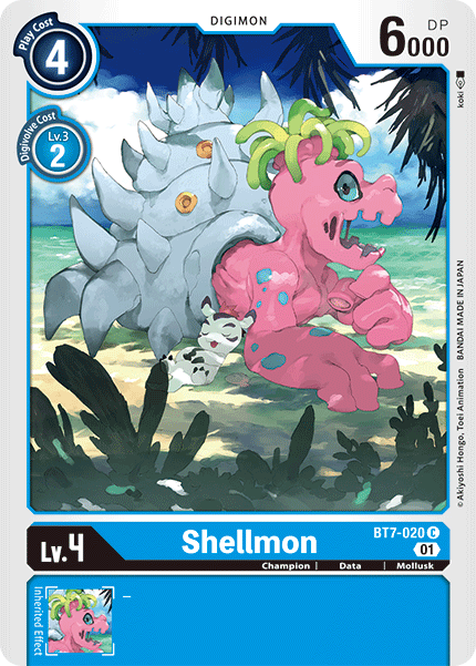 Shellmon [BT7-020] [Next Adventure] | Black Swamp Games