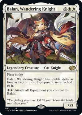 Balan, Wandering Knight [Jumpstart 2022] | Black Swamp Games