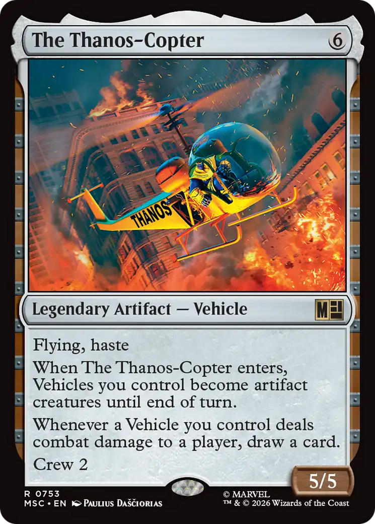 The Thanos-Copter [Marvel Super Heroes Commander] | Black Swamp Games