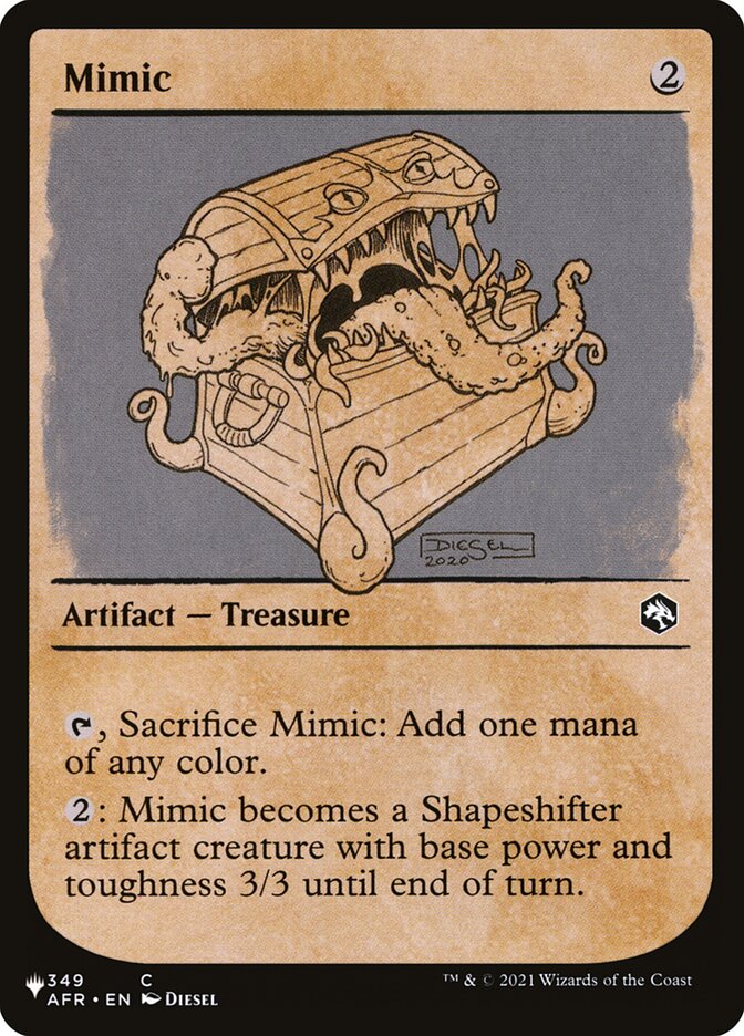 Mimic (Showcase) [The List] | Black Swamp Games