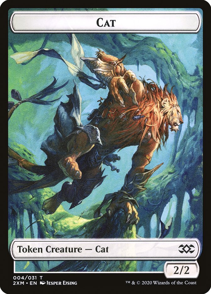 Cat Token [Double Masters Tokens] | Black Swamp Games