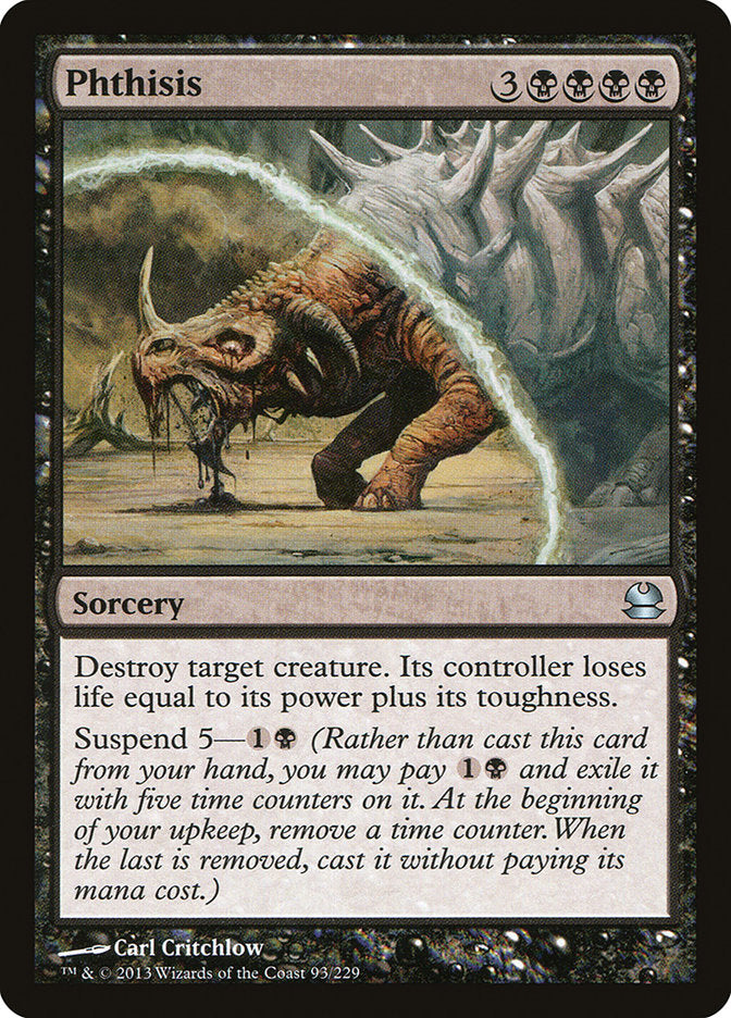Phthisis [Modern Masters] | Black Swamp Games