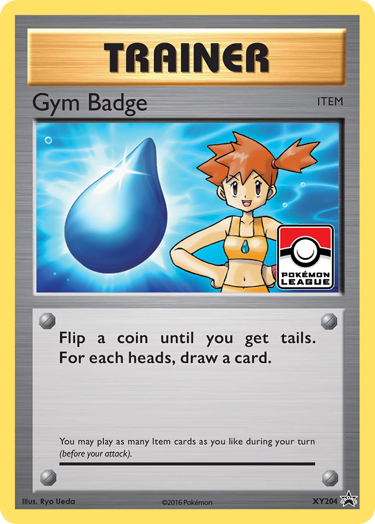 Gym Badge (XY204) (Misty) [XY: Black Star Promos] | Black Swamp Games