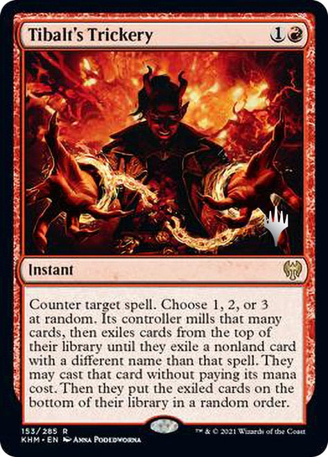 Tibalt's Trickery (Promo Pack) [Kaldheim Promos] | Black Swamp Games