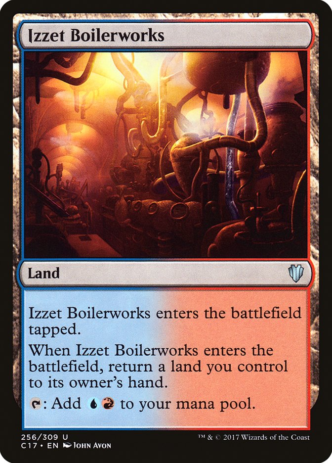 Izzet Boilerworks [Commander 2017] | Black Swamp Games