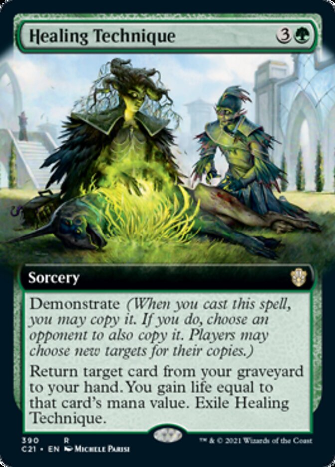 Healing Technique (Extended Art) [Commander 2021] | Black Swamp Games