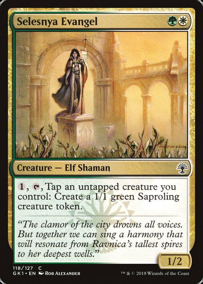 Selesnya Evangel [Guilds of Ravnica Guild Kit] | Black Swamp Games
