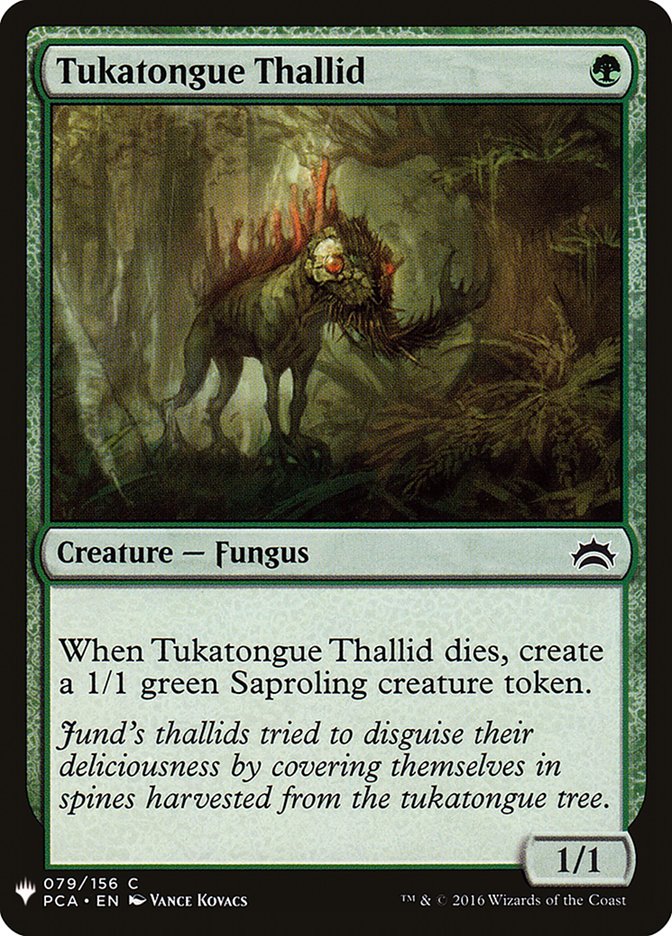 Tukatongue Thallid [Mystery Booster] | Black Swamp Games