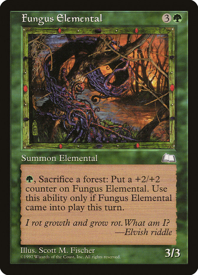 Fungus Elemental [Weatherlight] | Black Swamp Games