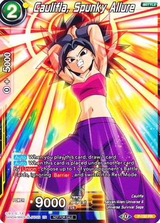 Caulifla, Spunky Allure (P-180) [Promotion Cards] | Black Swamp Games