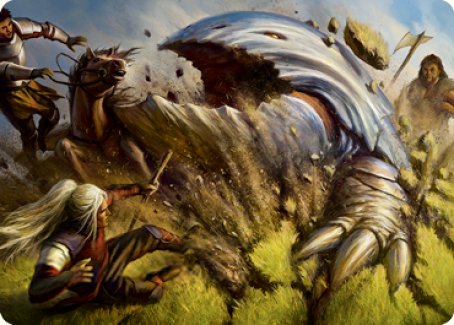 Bulette Art Card [Dungeons & Dragons: Adventures in the Forgotten Realms Art Series] | Black Swamp Games