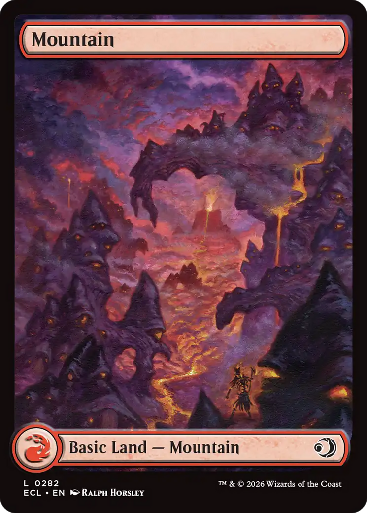 Mountain (0282) [Lorwyn Eclipsed] | Black Swamp Games
