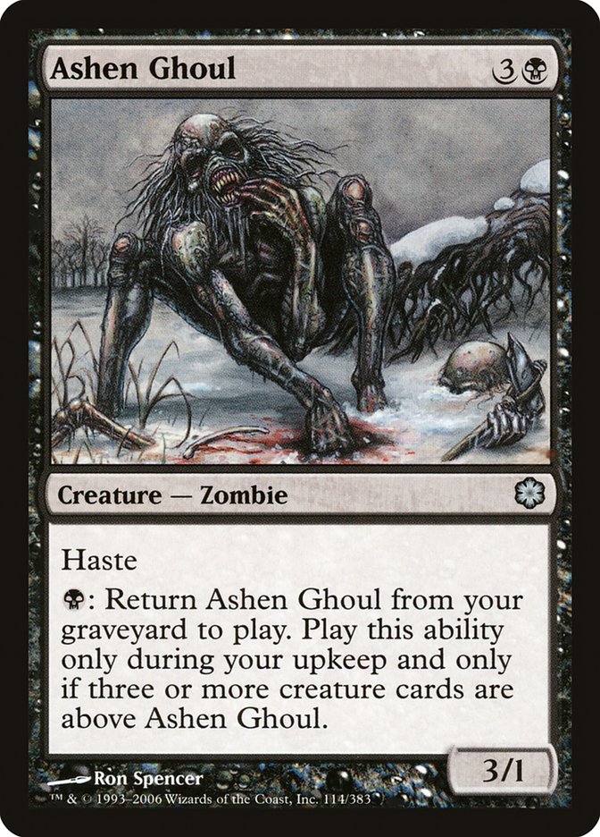 Ashen Ghoul [Coldsnap Theme Decks] | Black Swamp Games