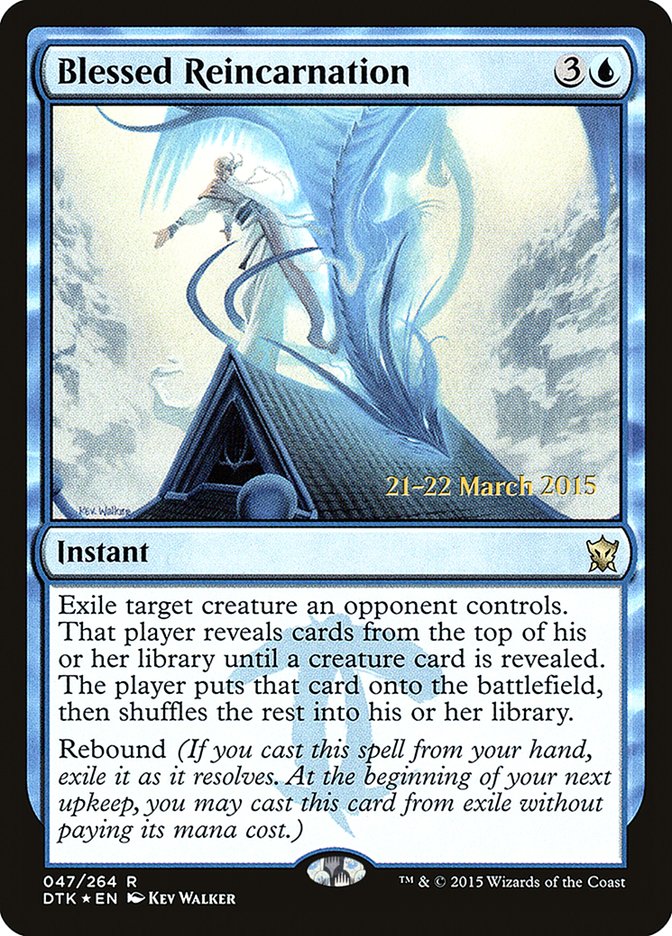 Blessed Reincarnation [Dragons of Tarkir Prerelease Promos] | Black Swamp Games