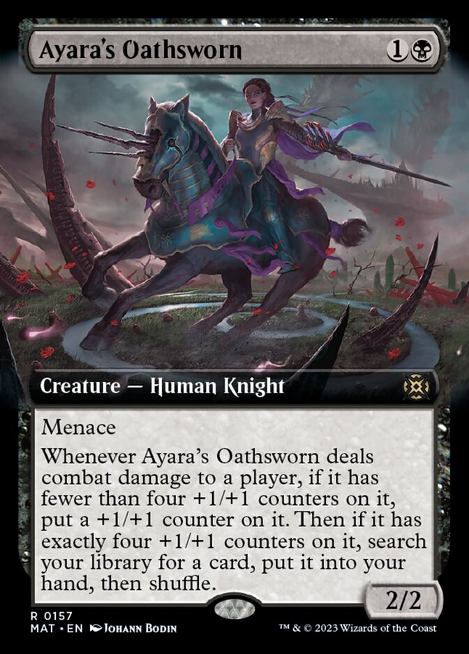 Ayara's Oathsworn (Extended Art) [March of the Machine: The Aftermath] | Black Swamp Games