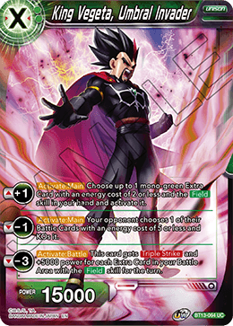 King Vegeta, Umbral Invader (Uncommon) (BT13-064) [Supreme Rivalry] | Black Swamp Games