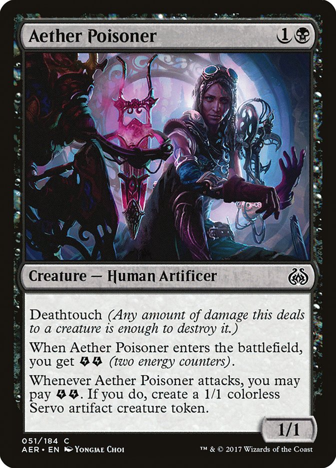 Aether Poisoner [Aether Revolt] | Black Swamp Games