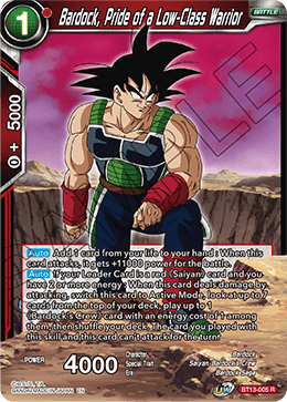 Bardock, Pride of a Low-Class Warrior (Rare) (BT13-005) [Supreme Rivalry] | Black Swamp Games