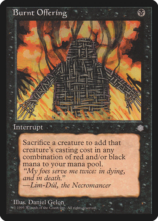 Burnt Offering [Ice Age] | Black Swamp Games