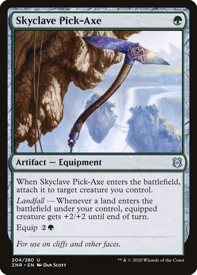 Skyclave Pick-Axe [Zendikar Rising] | Black Swamp Games