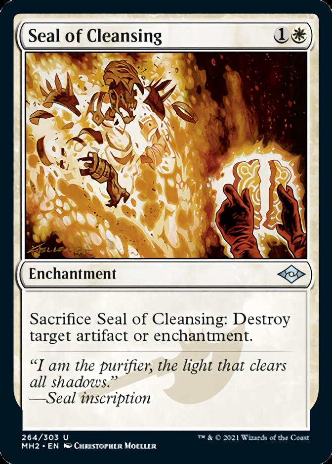 Seal of Cleansing (Foil Etched) [Modern Horizons 2] | Black Swamp Games