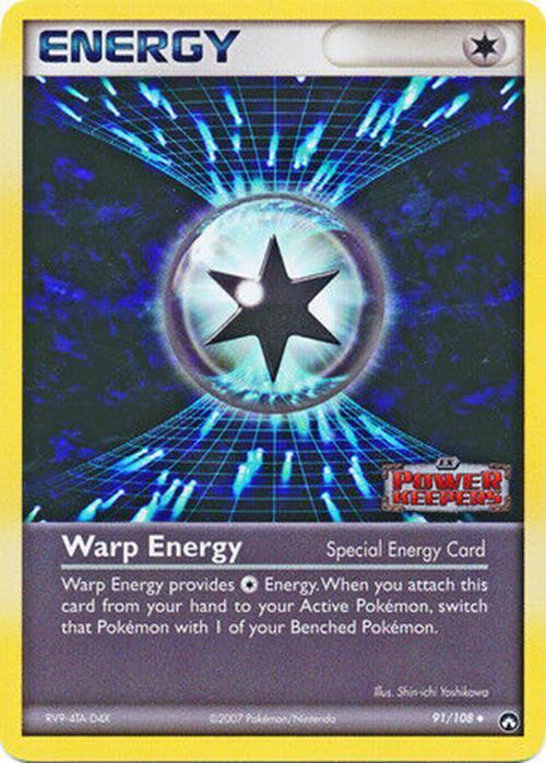 Warp Energy (91/108) (Stamped) [EX: Power Keepers] | Black Swamp Games