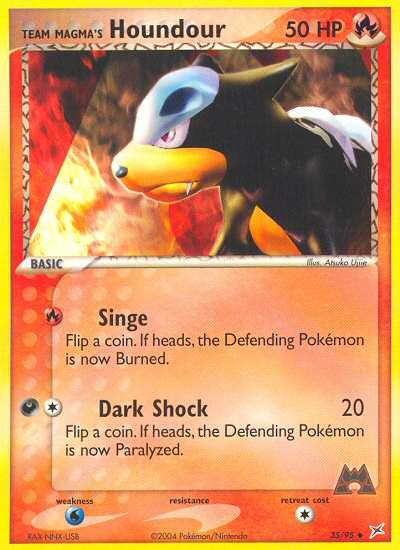 Team Magma's Houndour (35/95) [EX: Team Magma vs Team Aqua] | Black Swamp Games