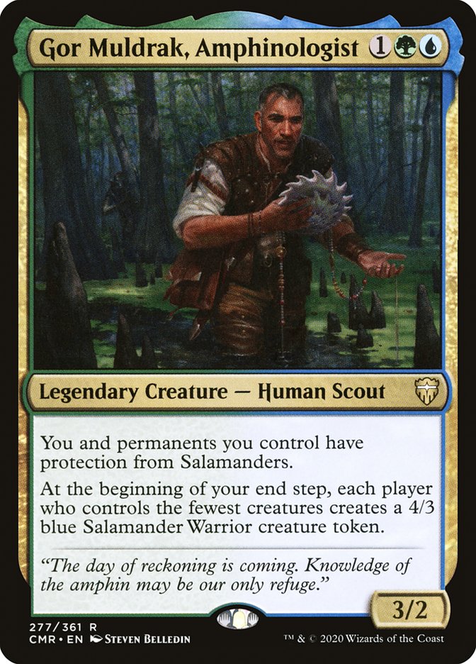Gor Muldrak, Amphinologist [Commander Legends] | Black Swamp Games
