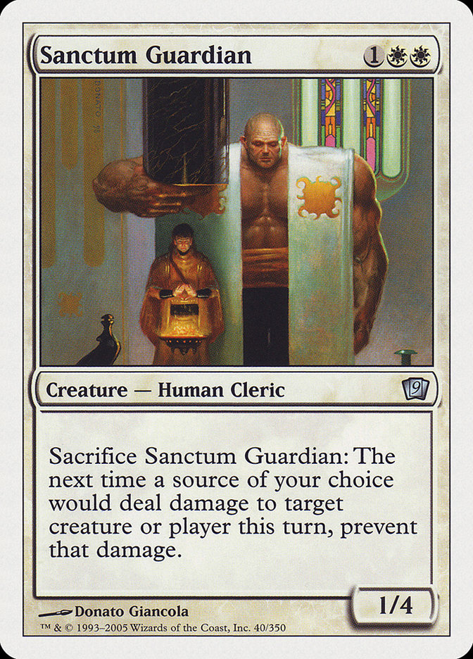 Sanctum Guardian [Ninth Edition] | Black Swamp Games