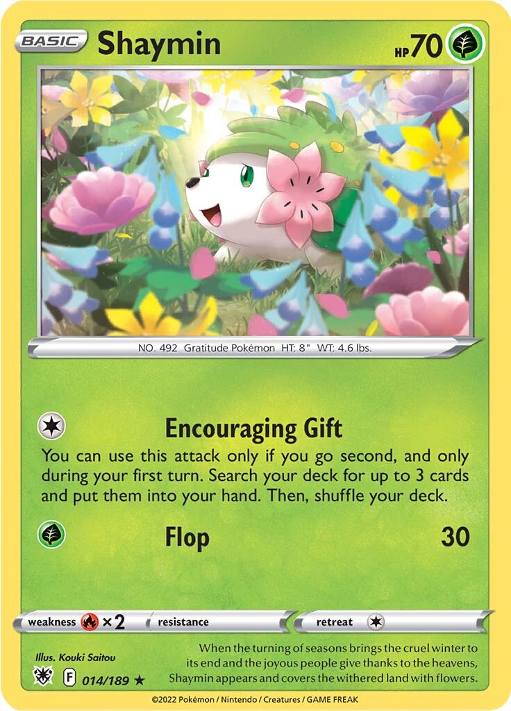 Shaymin (014/189) [Sword & Shield: Astral Radiance] | Black Swamp Games