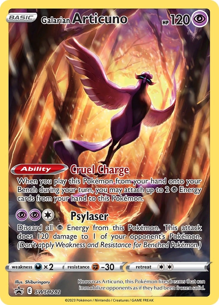 Galarian Articuno (SWSH282) [Sword & Shield: Black Star Promos] | Black Swamp Games