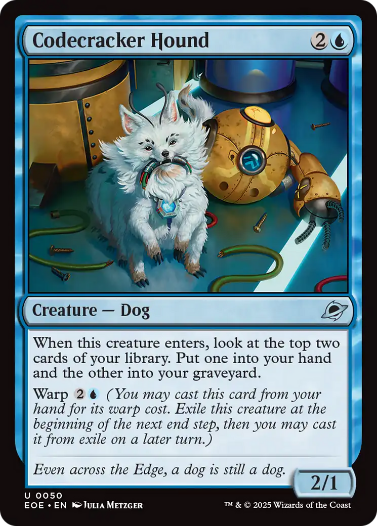 Codecracker Hound [Edge of Eternities] | Black Swamp Games