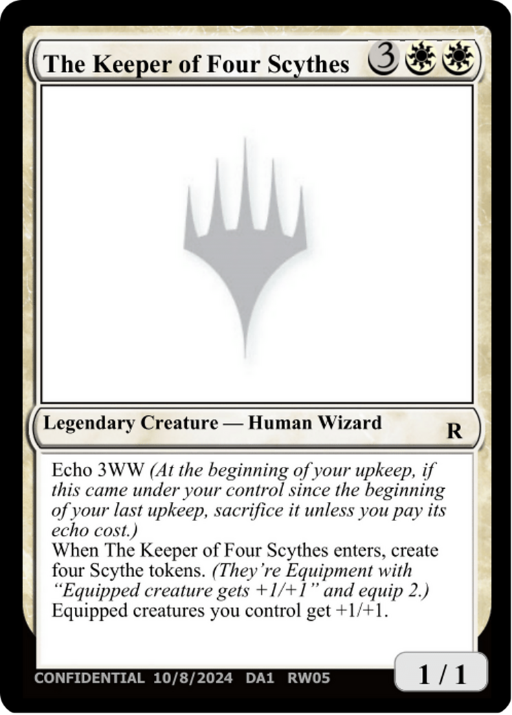 The Keeper of Four Scythes [Unknown Event] | Black Swamp Games