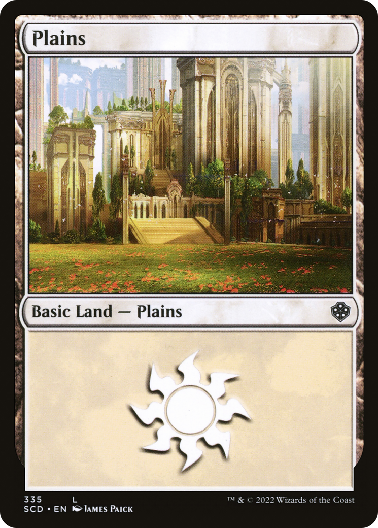Plains (335) [Starter Commander Decks] | Black Swamp Games