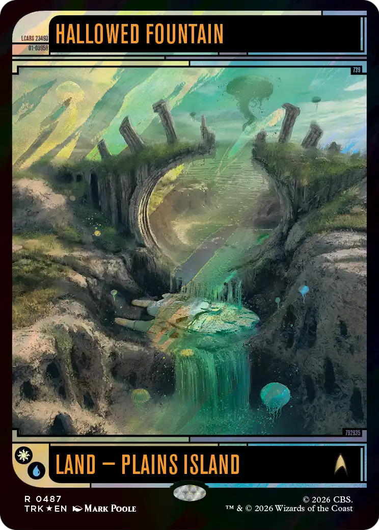 Hallowed Fountain (Surge Foil) [Star Trek] | Black Swamp Games