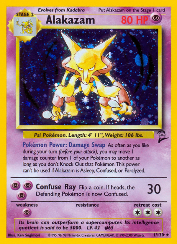 Alakazam (1/130) [Base Set 2] | Black Swamp Games