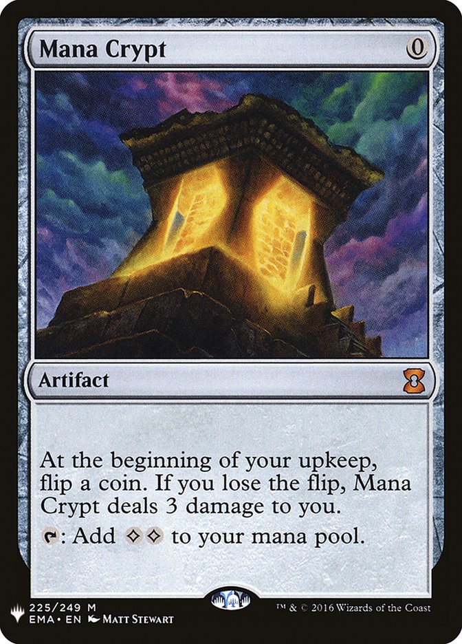 Mana Crypt [Mystery Booster] | Black Swamp Games
