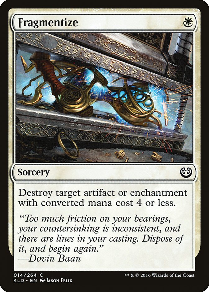 Fragmentize [Kaladesh] | Black Swamp Games