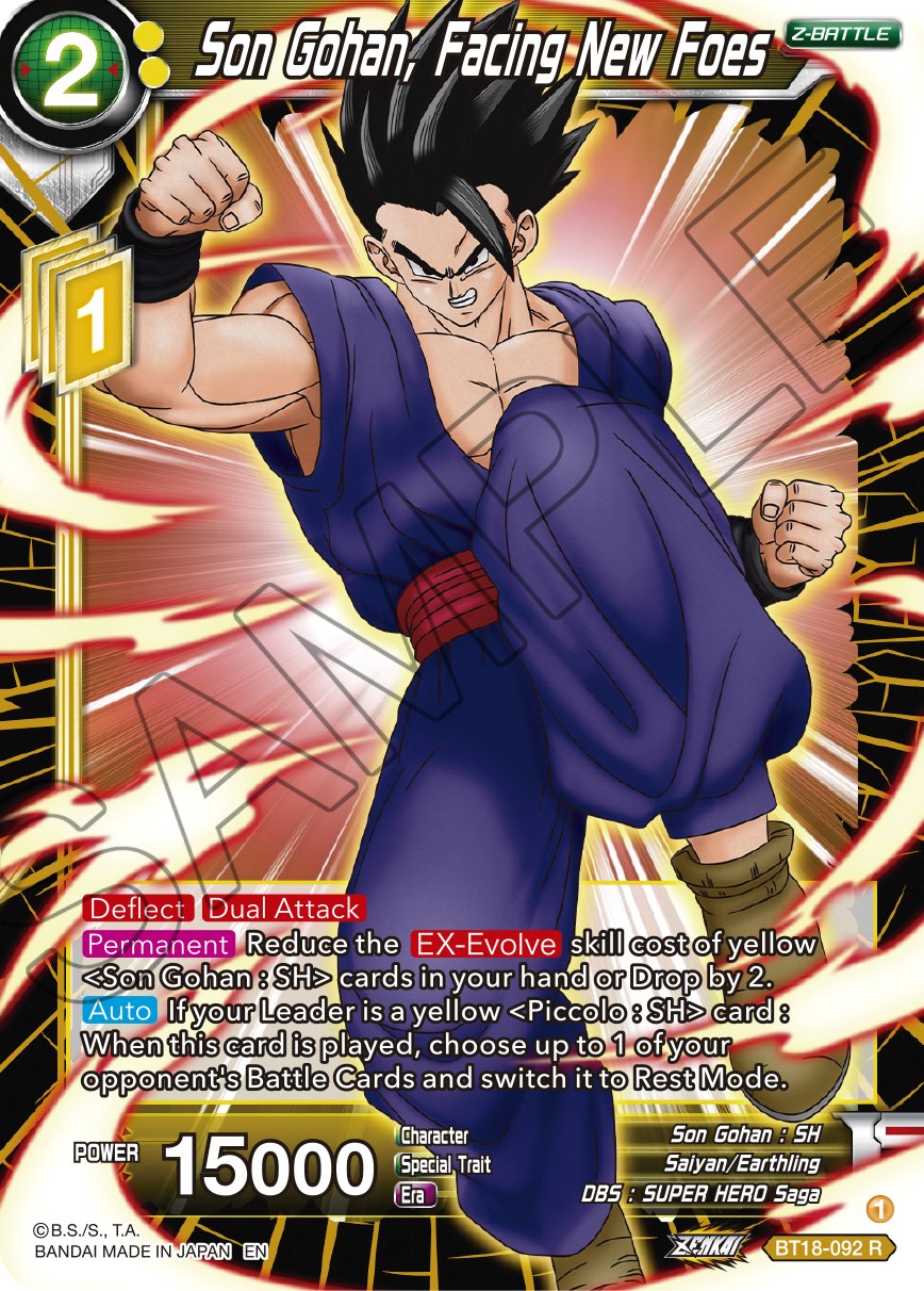 Son Gohan, Facing New Foes (BT18-092) [Dawn of the Z-Legends] | Black Swamp Games