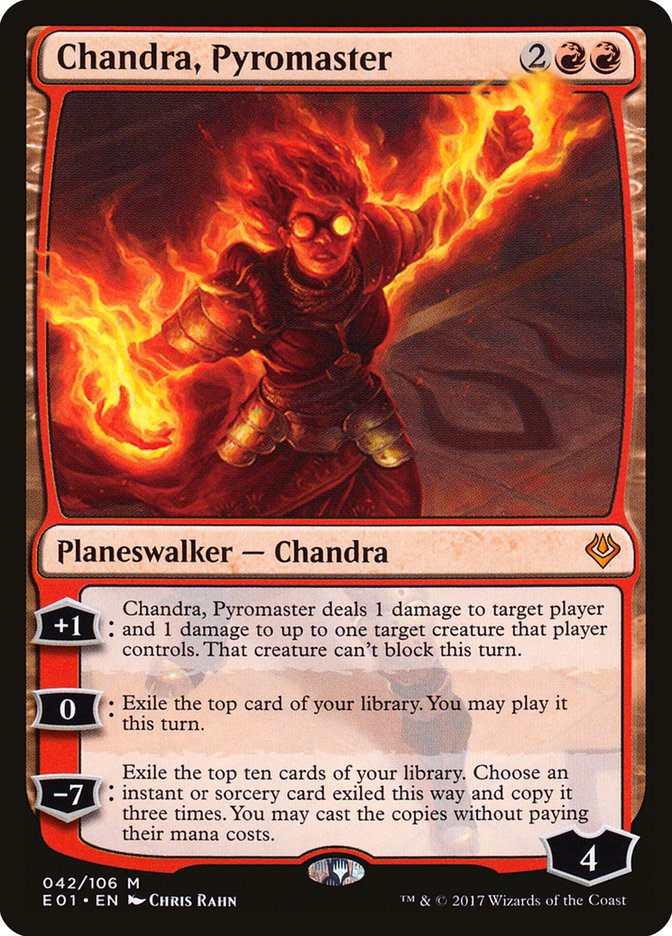 Chandra, Pyromaster [Archenemy: Nicol Bolas] | Black Swamp Games